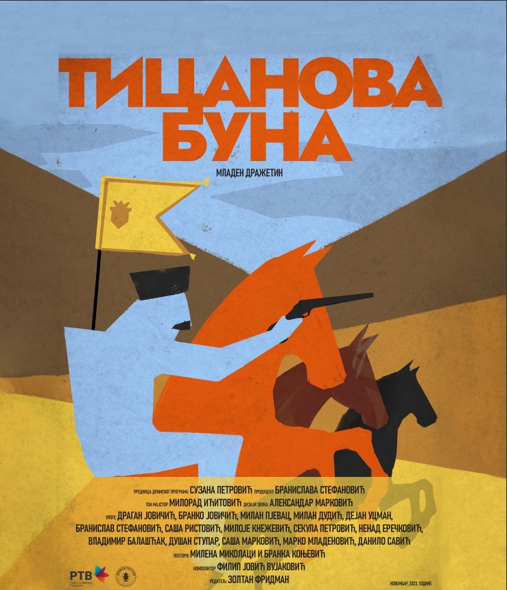 Plakat radio-drame Ticanova buna